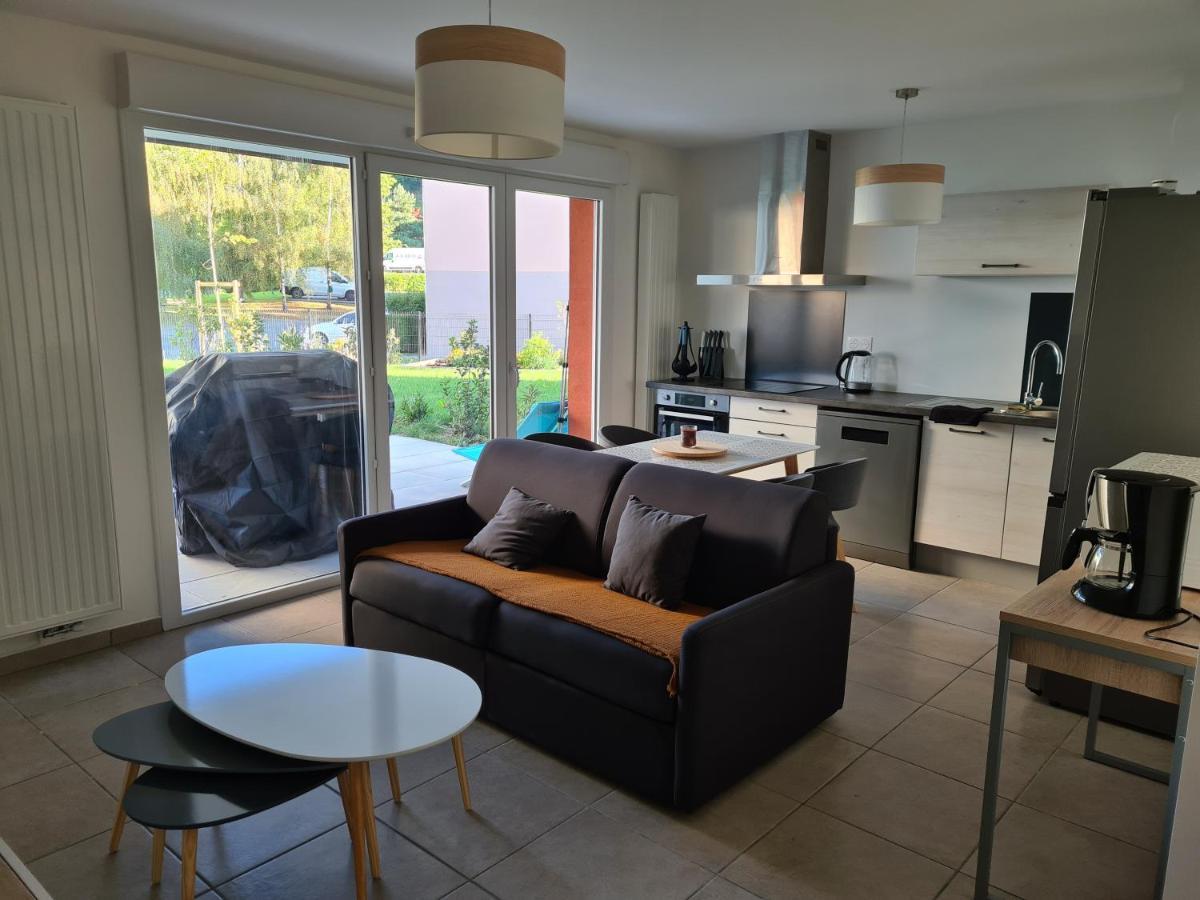 L'Instant Leman - T2 3 Etoiles A 5Min De Thonon Et Evian Avec Terrasse Et Jardin A 100M Du Lac Publier Zewnętrze zdjęcie